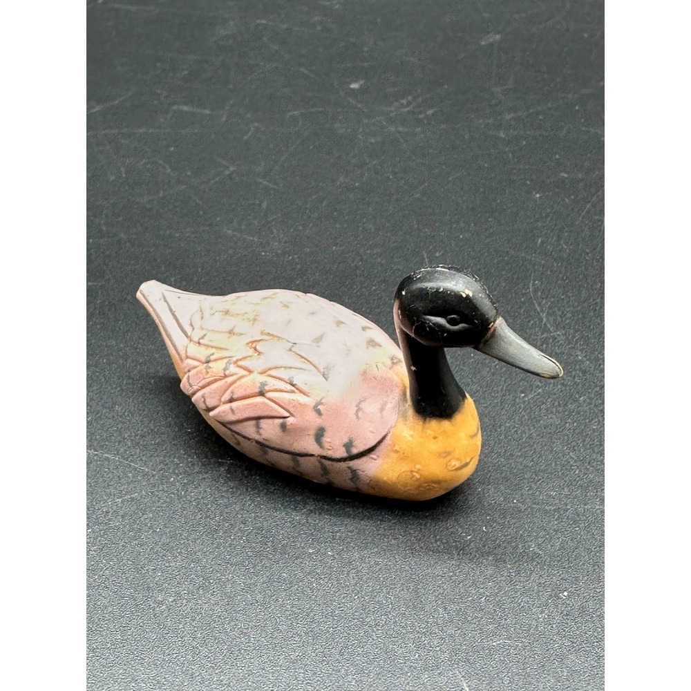 Vintage Mallard Duck Pencil Sharpener Novelty Mini Decoy Desk‎ Accessory